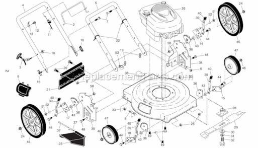 Part Location Diagram of 583736201 Husqvarna Wheel and Tire Assembly, Rear, 12